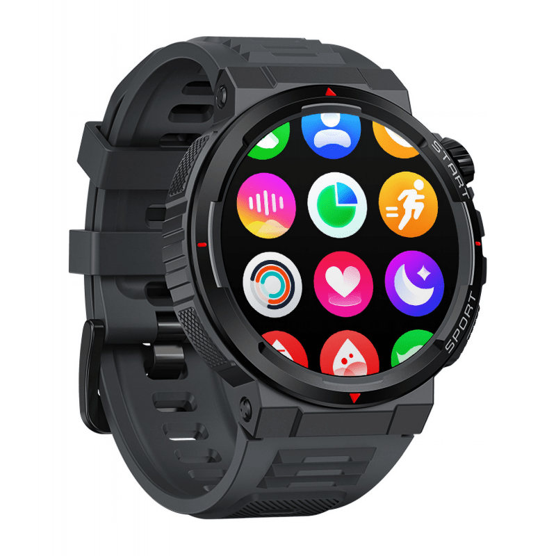 Умные часы Zeblaze Ares 3 Plus 1.43\" AMOLED Черные