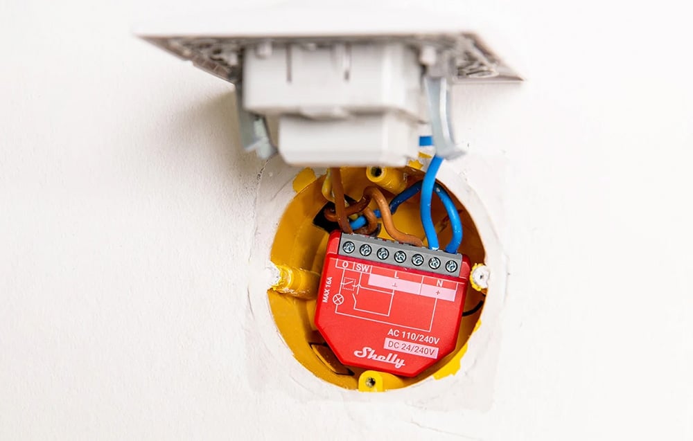 Smart Relay Controller Shelly 1PM Gen4 Zigbee Matter Power Metering (3)