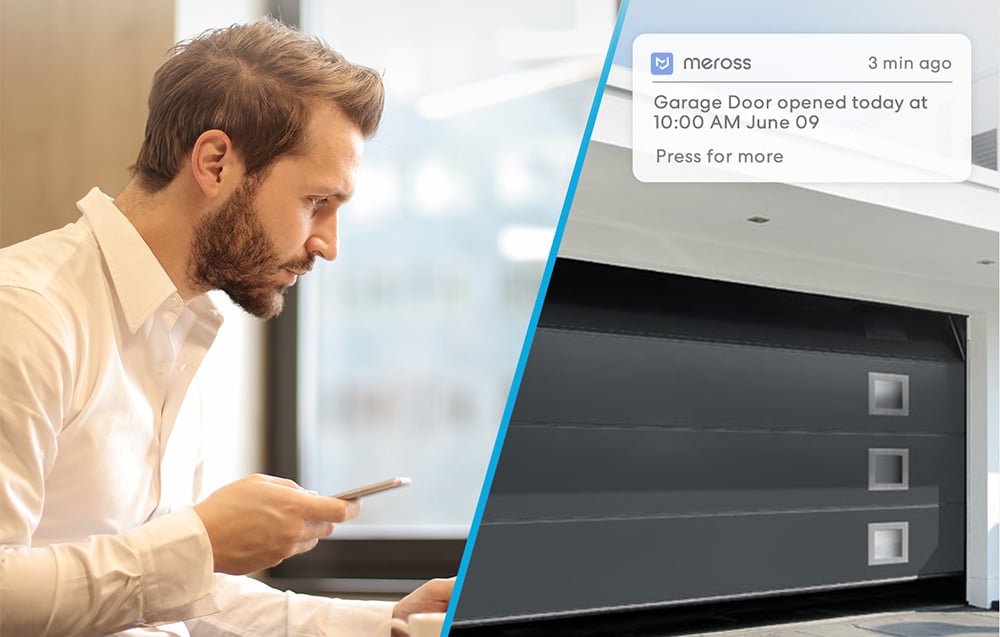 Smart Garage Door Controller Meross MSG100HK Wi-Fi HomeKit (2)