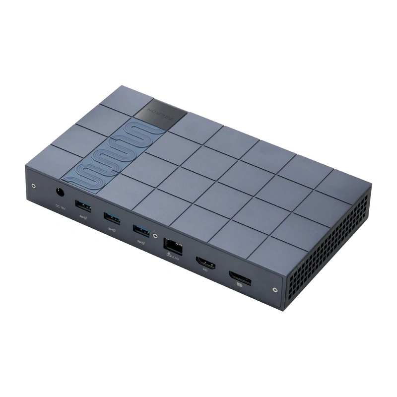 Док-станция Peladn G2E Thunderbolt 5, серая