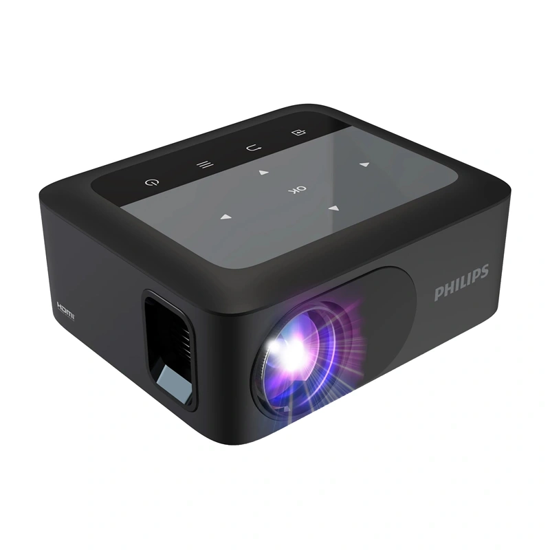 Philips N-110 720p Mini Projektors, Melns