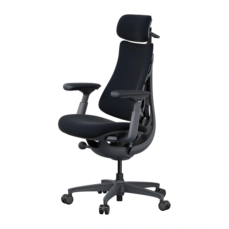 Эргономичное игровое кресло Libernovo Omni Dynamic, 45 см, черное