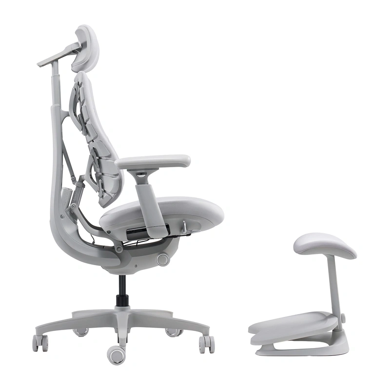 Эргономичное кресло Libernovo Omni Dynamic 45 см, серое