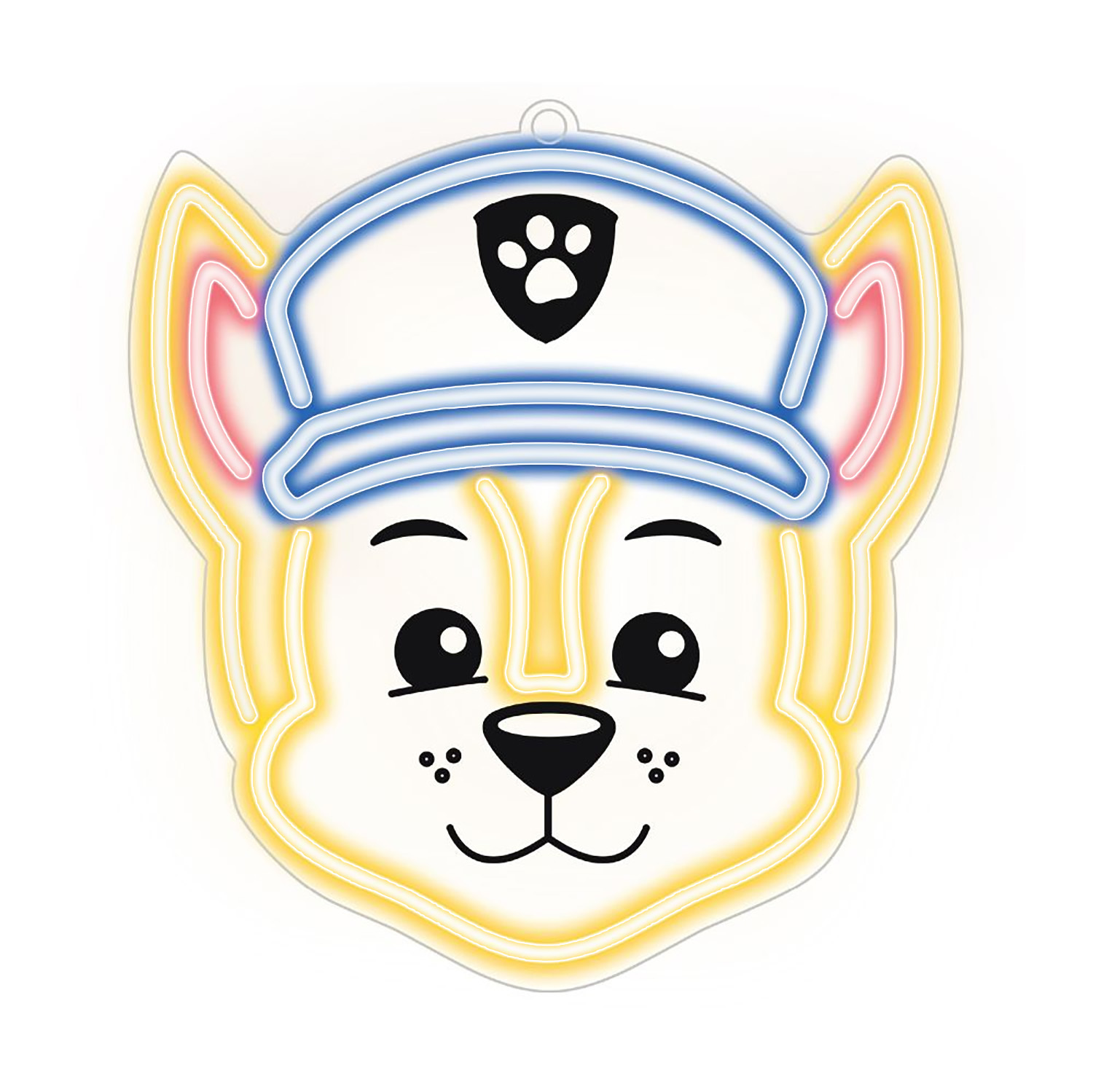 Paw Patrol Chase LED Neon Sign Kids Room Wall Decor Light OW-130346