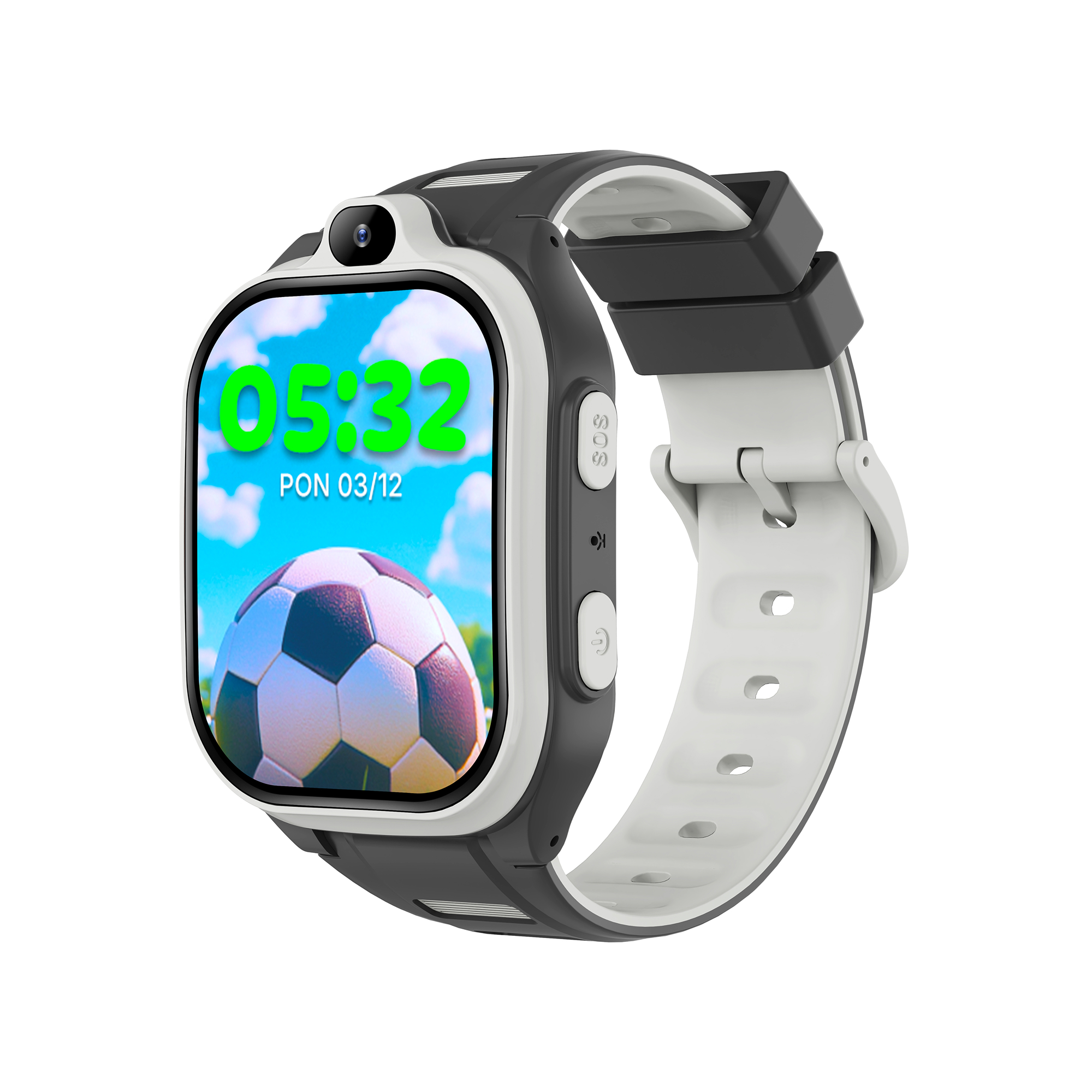 GPS viedpulkstenis bērniem Forever Kids Boost KW-530 4G WiFi, melns