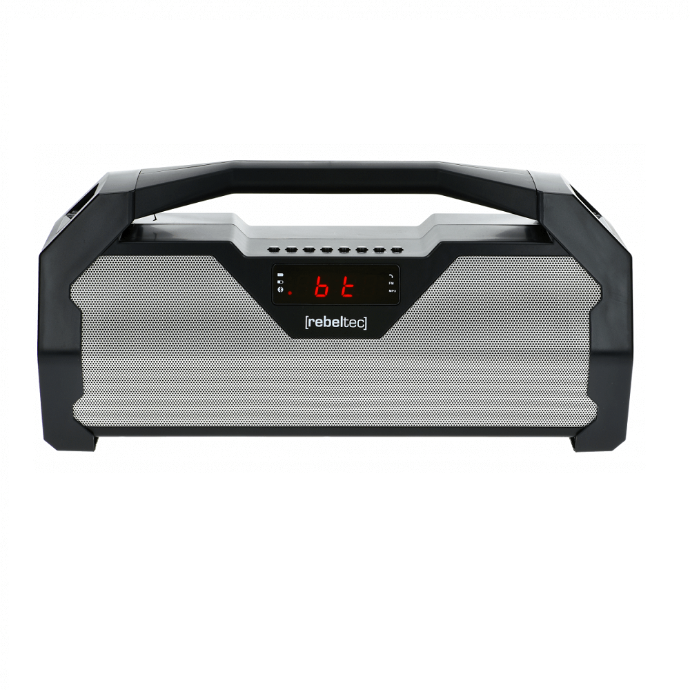 Портативная колонка Rebeltec SoundBOX 400 с FM-радио, серая