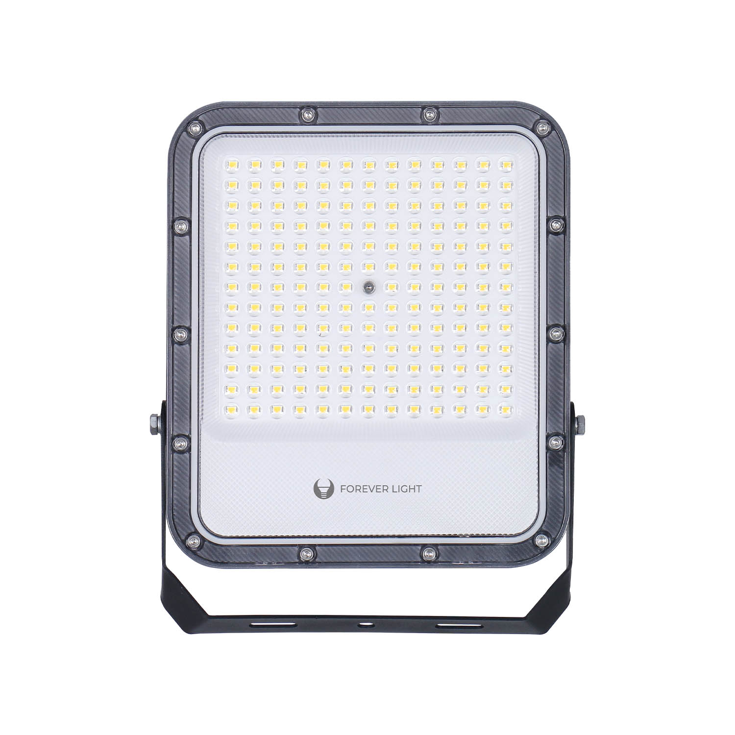 LED prožektors PROXIM+ 100W 6500K 15000lm IP65 Forever Light, melns