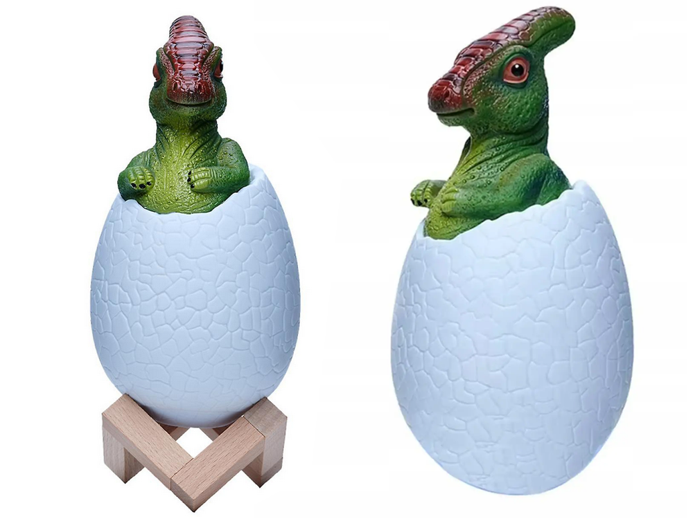 Dinosaur Egg RGB LED Night Light for Kids