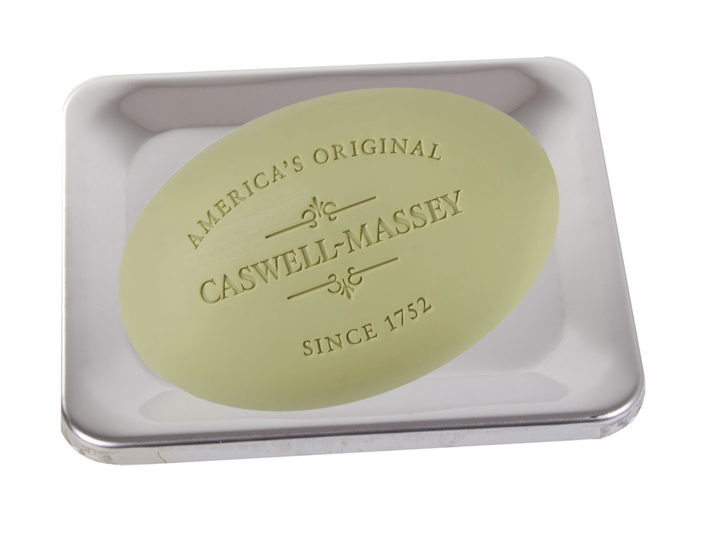 Wall-Mounted Metal Soap Dish with Drainage, Silver (0)