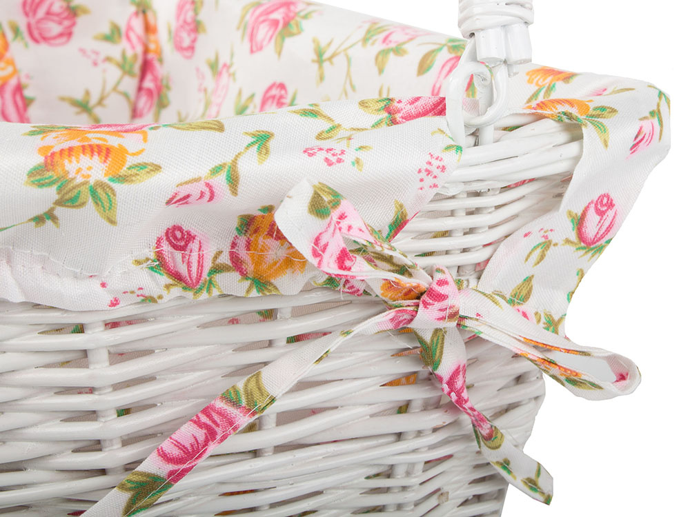 Large Woven Basket for Bicycle Handlebar