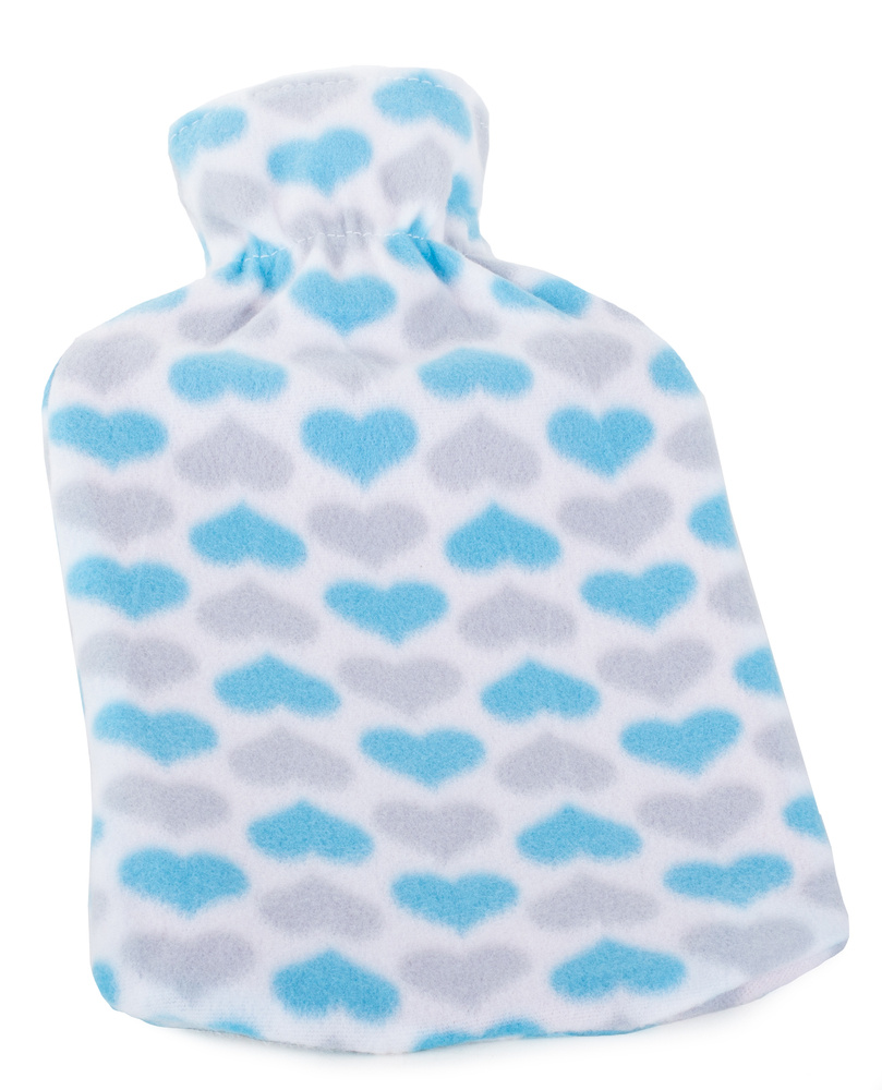 Резиновая Грелка, Термофор с Мягким Чехлом