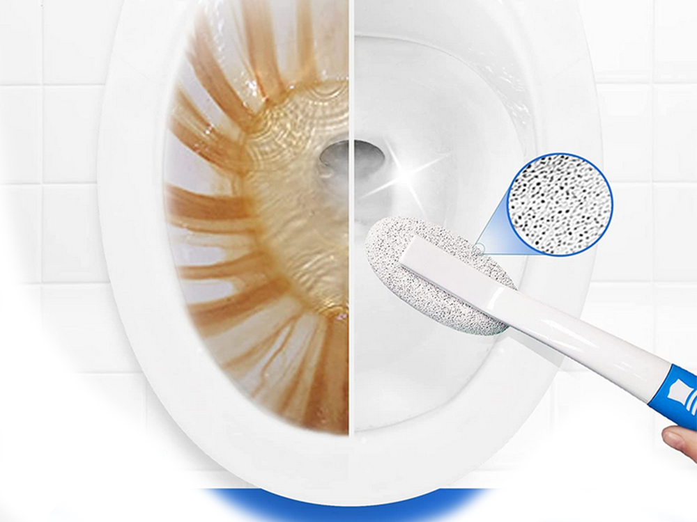 Pumice Stone Cleaning Brush for Bathroom and Toilet, 31 cm