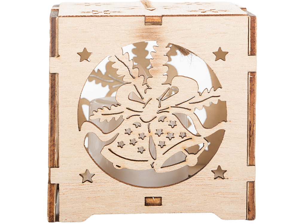Wooden Lantern, Christmas Tree Decoration