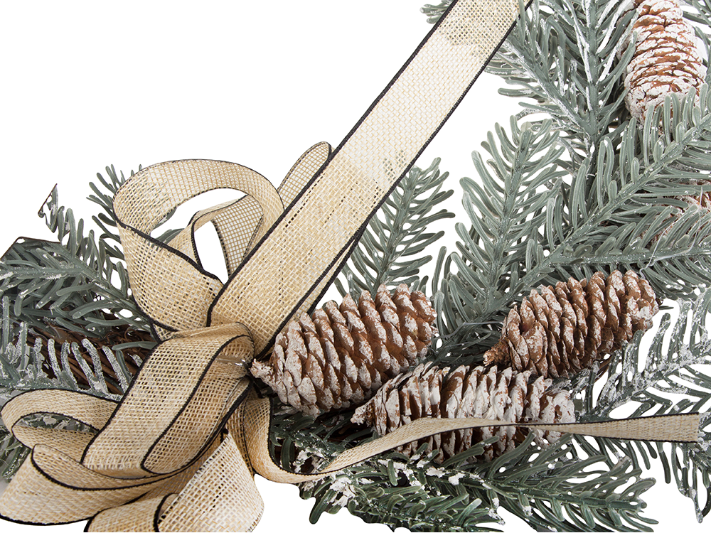 Christmas Decorative Wreath for Doors and Walls, 30 cm