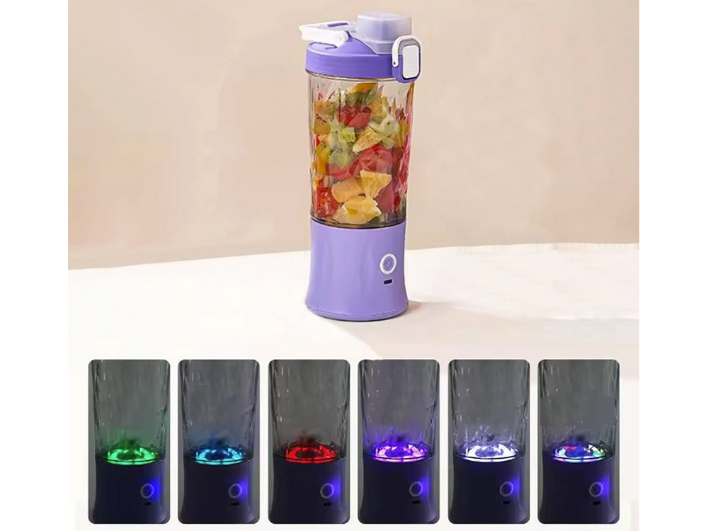 Smoothie blender portable USB cordless ice shredder