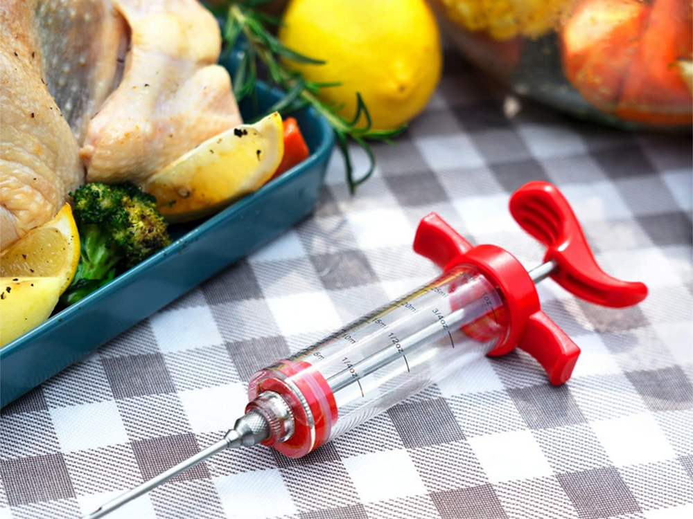Meat Marinade Injector Syringe, 30 ml