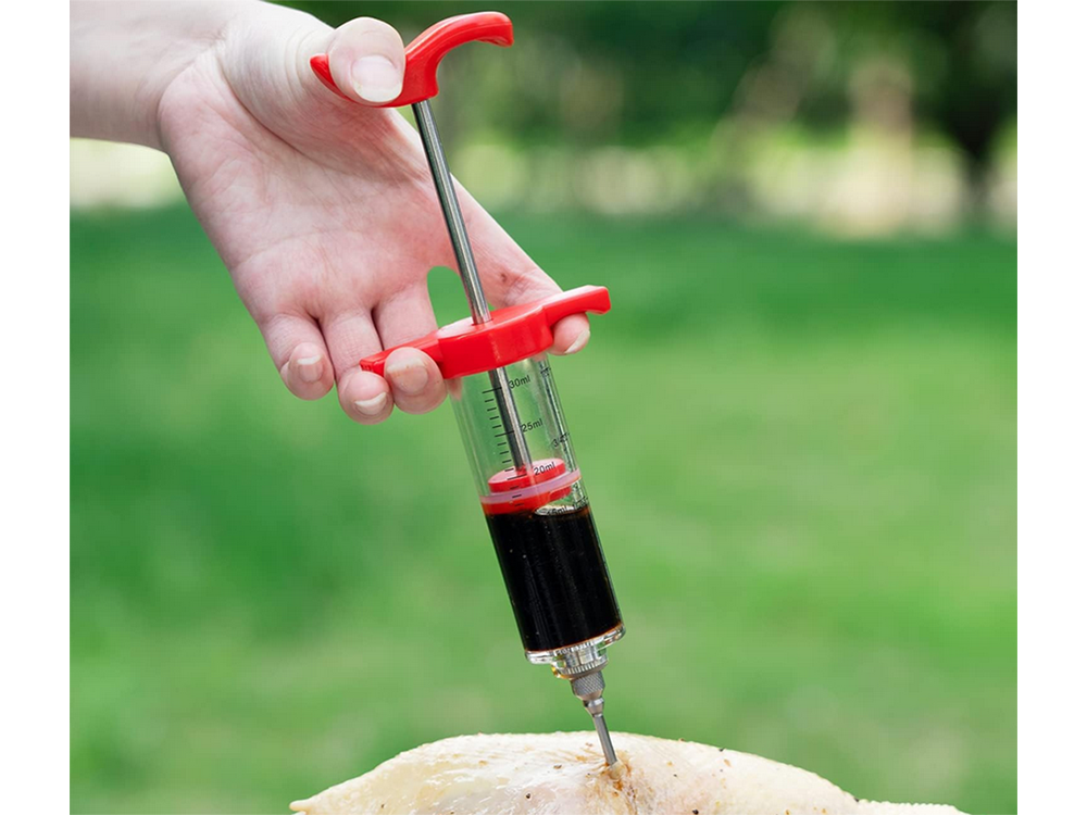 Meat Marinade Injector Syringe, 30 ml