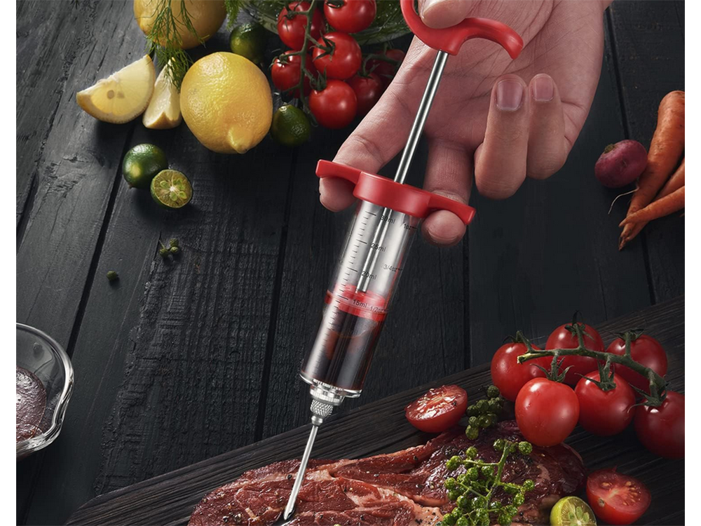 Meat Marinade Injector Syringe, 30 ml