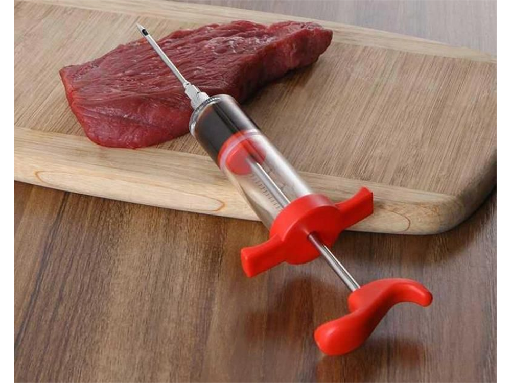 Meat Marinade Injector Syringe, 30 ml