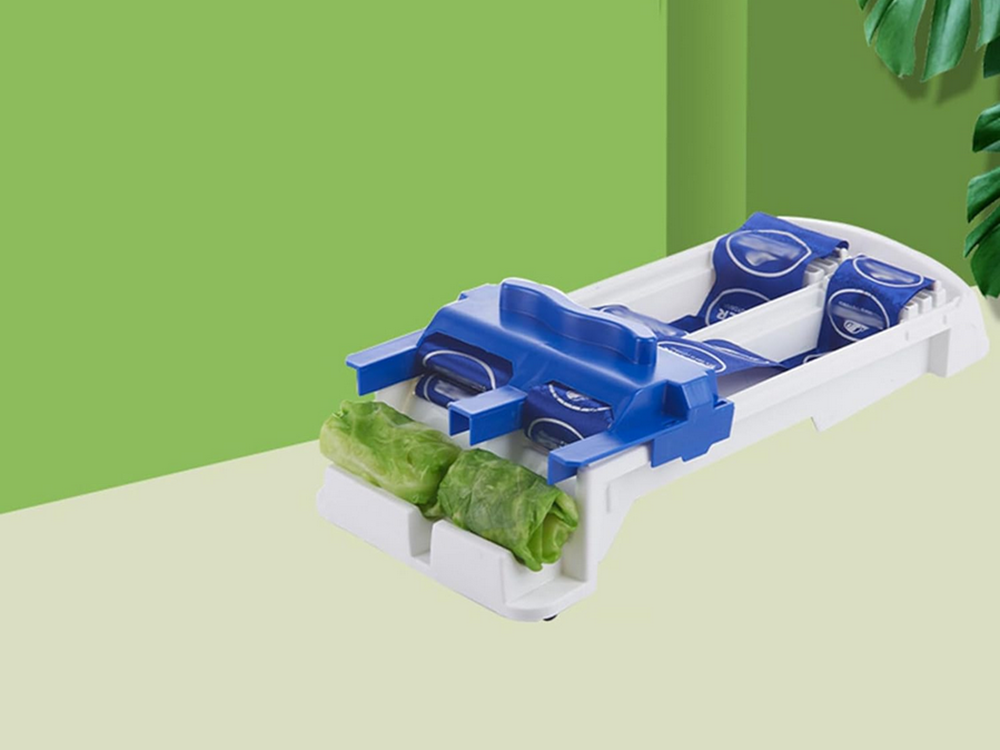 Food Wrapping Roller for Sushi, Cabbage Rolls and Wraps, Plastic