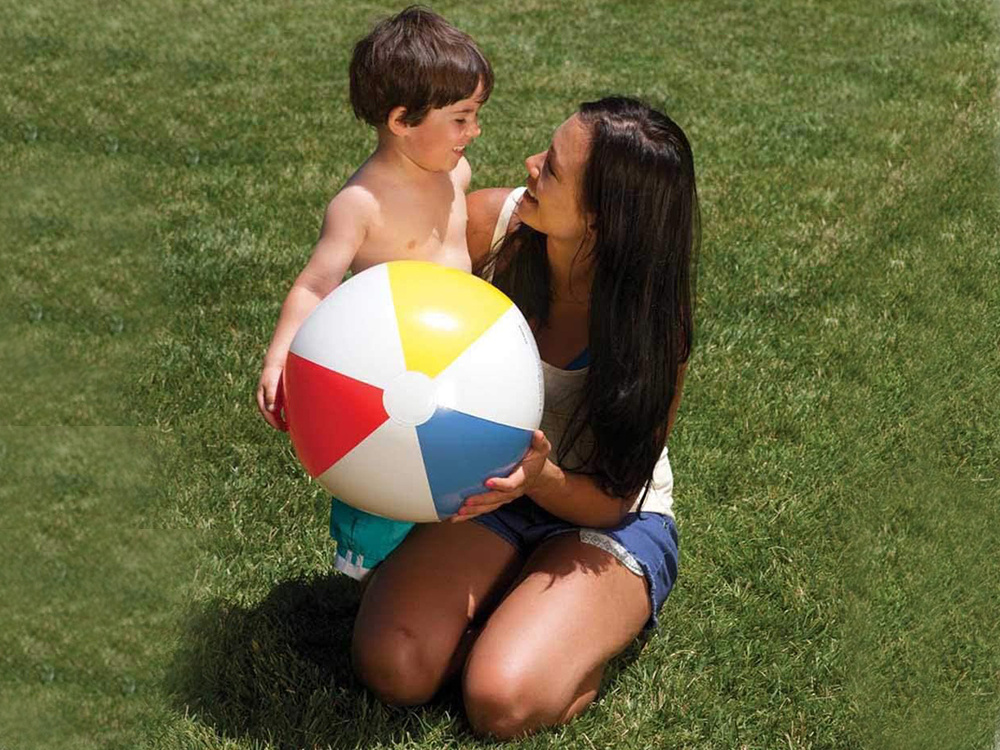 Inflatable Beach Ball for Kids 30cm – Pool, Beach, Multicolor (0)