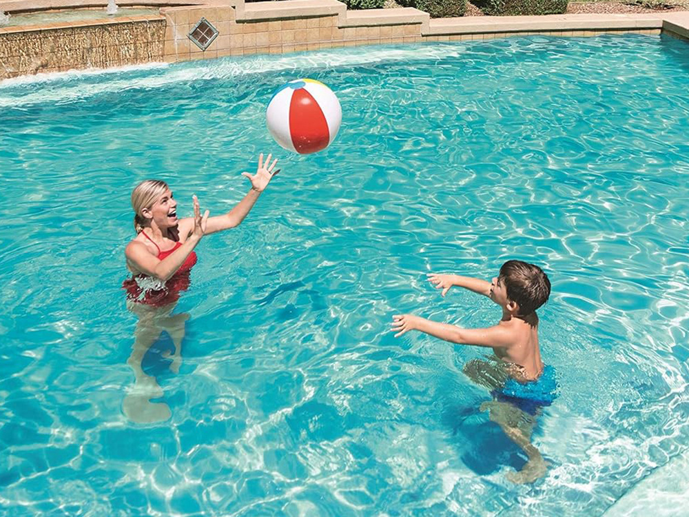 Inflatable Beach Ball for Kids 30cm – Pool, Beach, Multicolor (2)