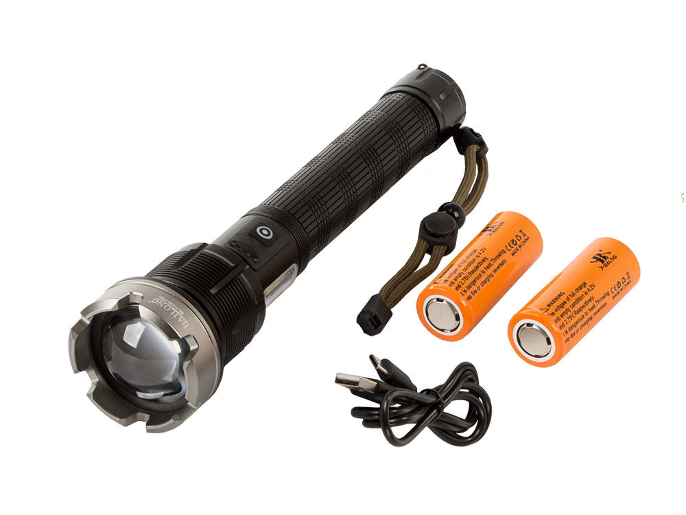Тактический фонарь Bailong F226 CREE XHP90 LED с Power Bank