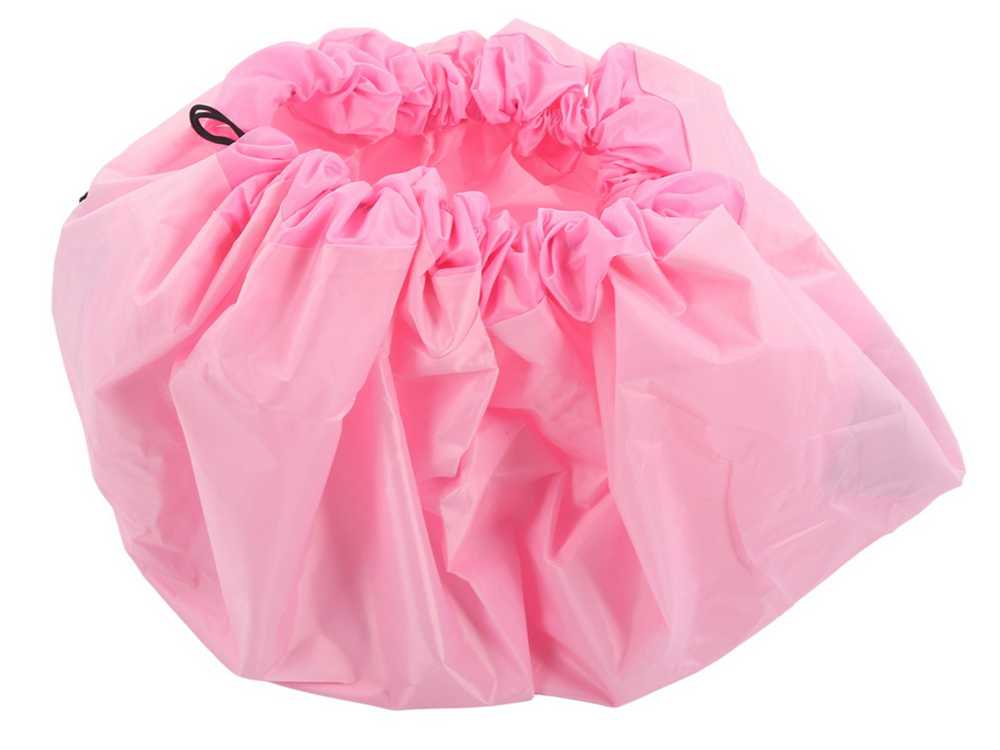 Игровой коврик и мешок для хранения игрушек, 130 см, розовый