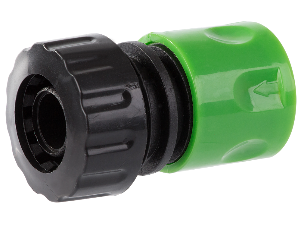 Quick Connector for Garden Hose 3/4\", Green