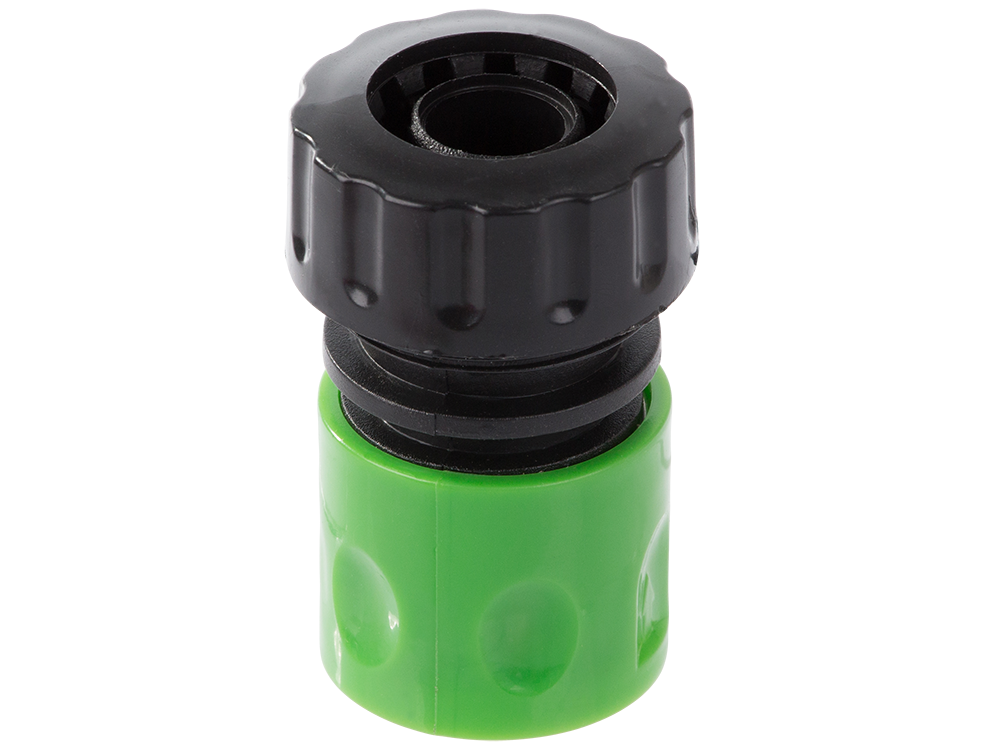 Quick Connector for Garden Hose 3/4\", Green
