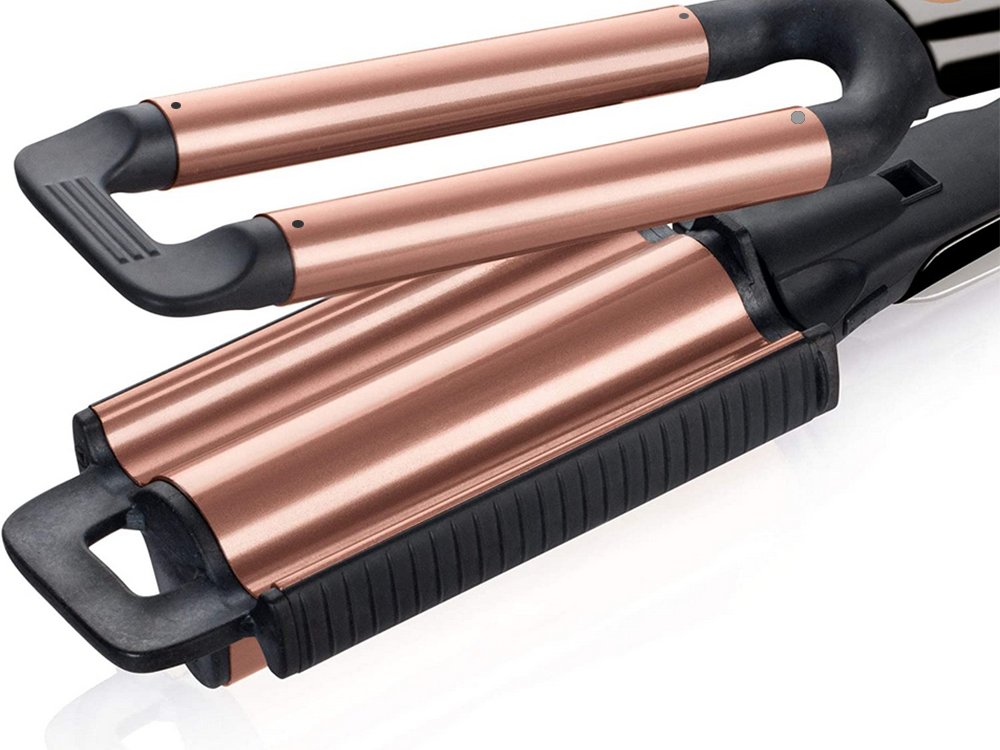 Hair Waver & Crimper with 3 Heat Settings 160-200 °C, 285-345 W