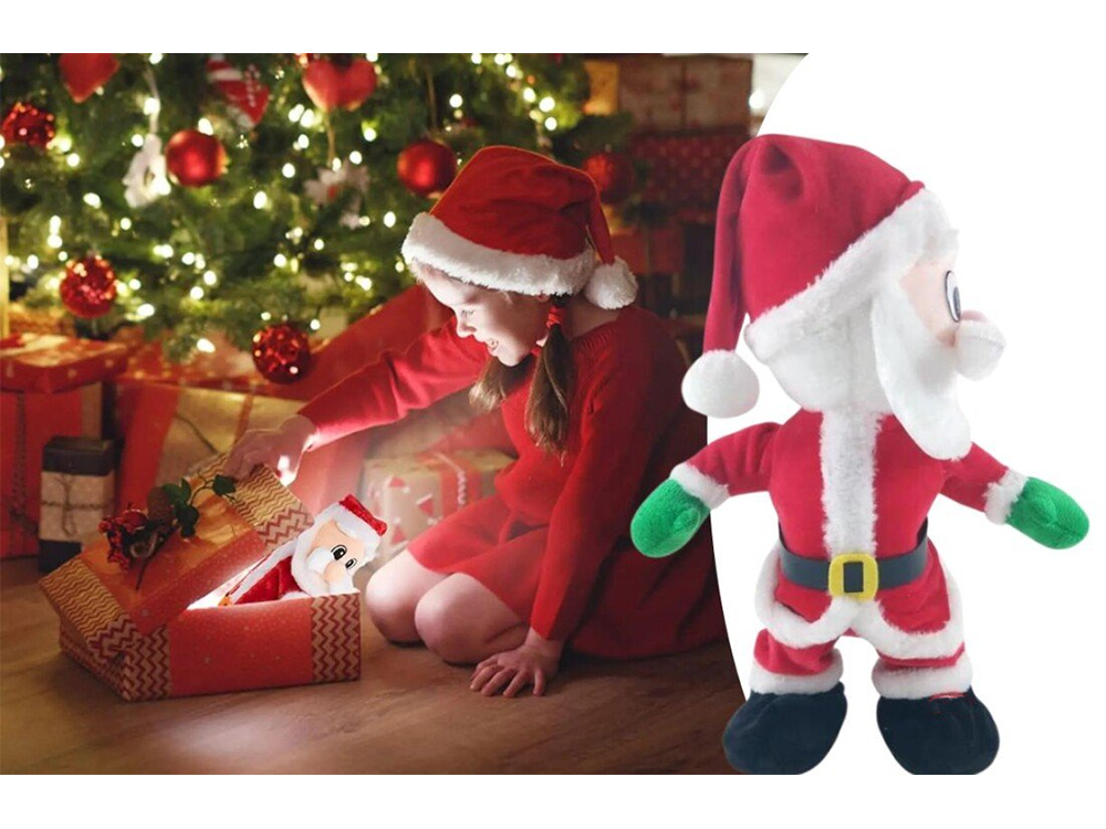 Twerking Santa Claus Funny Dancing and Singing Christmas Decoration