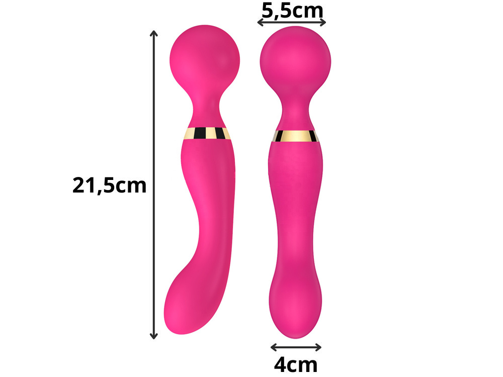 Handheld Electric Body Massager for Deep Tissue Muscle Relief, pink (2)