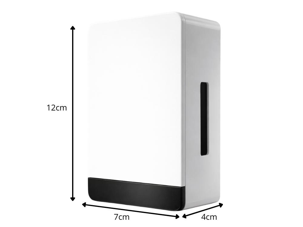 Wired Doorbell Gong Bim-Bam 230V 80 dB, White