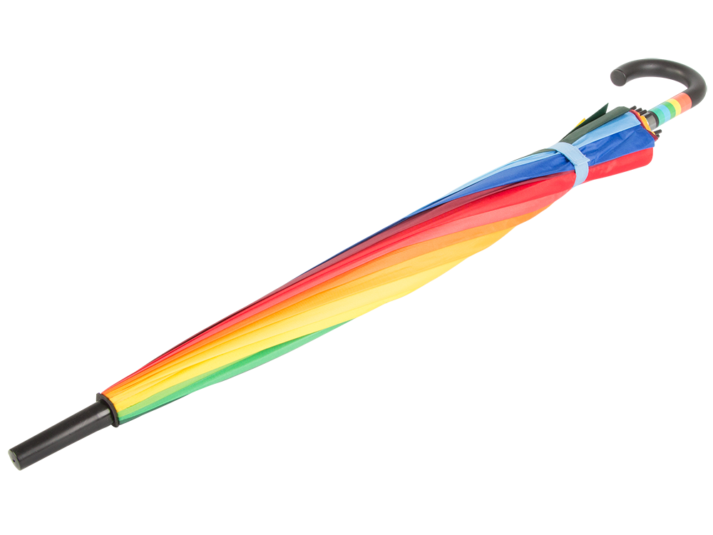 Large Automatic Rainbow Umbrella, 115 cm