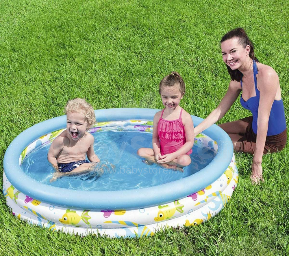 BESTWAY 51009 Bērnu Dārza Piepūšamais Baseins 122x25 cm | Kids Garden...