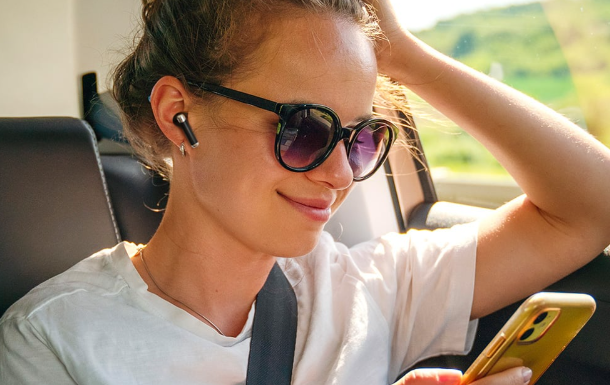 Tronsmart Sounfii R4 Wireless Bluetooth Earphones Earbuds TWS, Balck