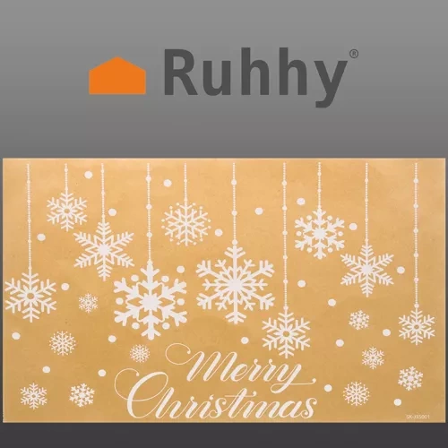 Christmas Window Stickers Ruhhy 20311, Snowflakes