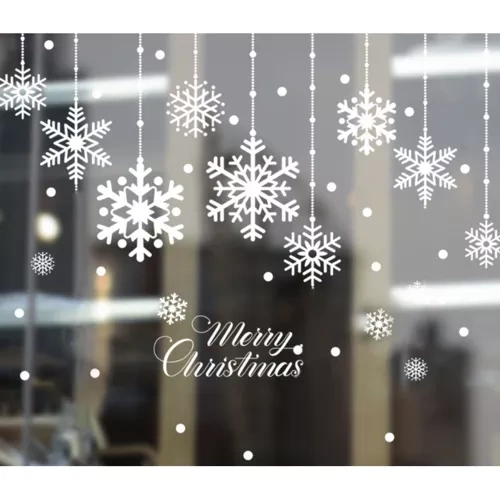 Christmas Window Stickers Ruhhy 20311, Snowflakes