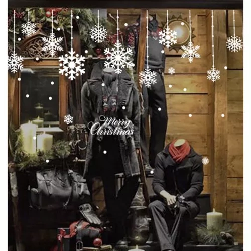 Christmas Window Stickers Ruhhy 20311, Snowflakes