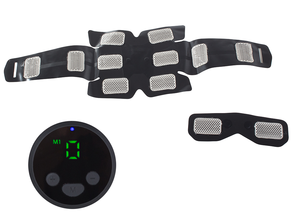 Vēdera Roku Kāju Muskuļu Stimulators Elektrostimulators EMS | Electric Muscle Neuromuscular Stimulator
