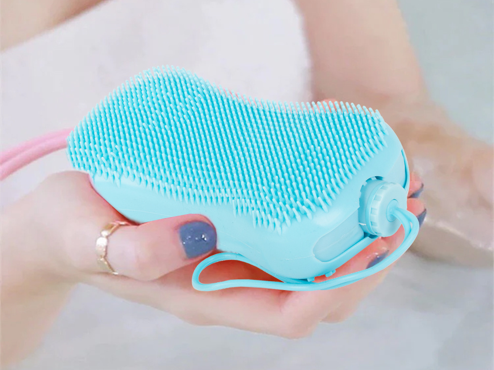 Silicone Back Brush Body Massager, Different Colors (4)