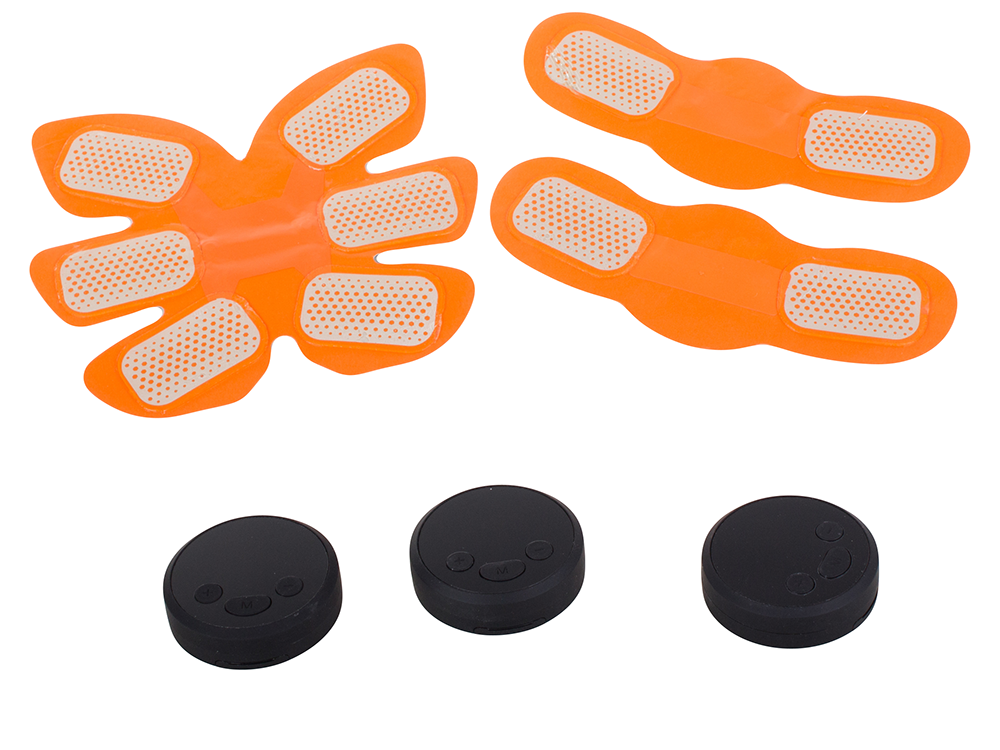 Electrostimulator EMS Abdominal Muscle Stimulator, Set of 3