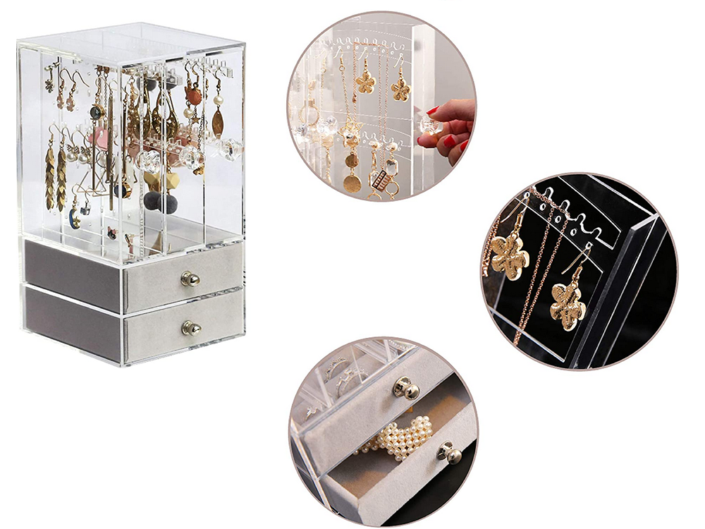 Jewellery Organiser Casket Display Box