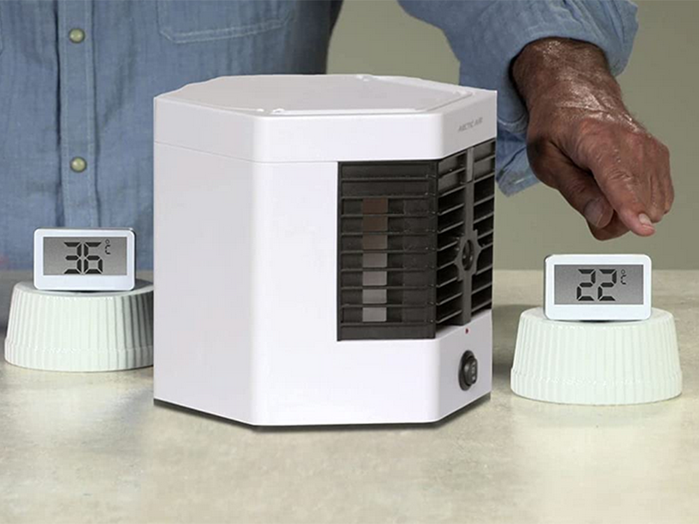 Portable Mini Air Conditioner Humidifier 2in1