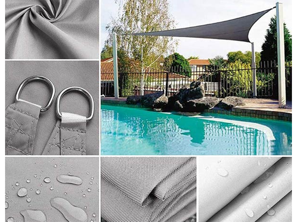 Garden Patio Waterproof Sun Shade Sail Awning Canopy 3x3х3m, Gray
