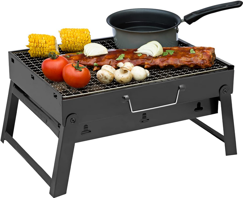 Portable Folding Charcoal Mini Grill