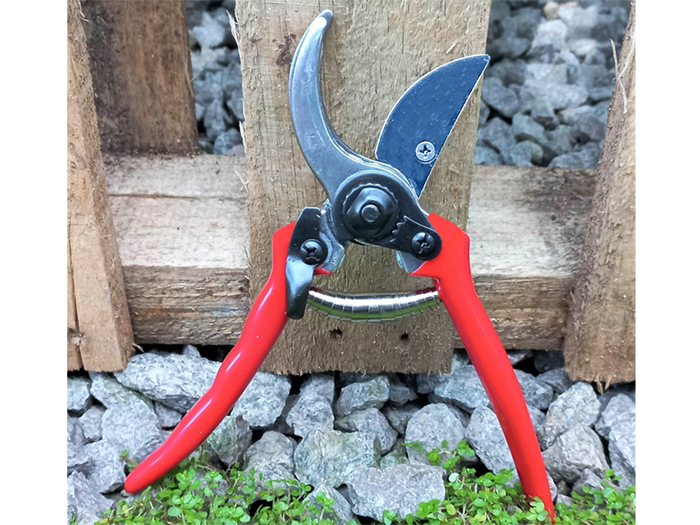 Hand Pruner Shrub Pruning Shears Garden Tool, Red