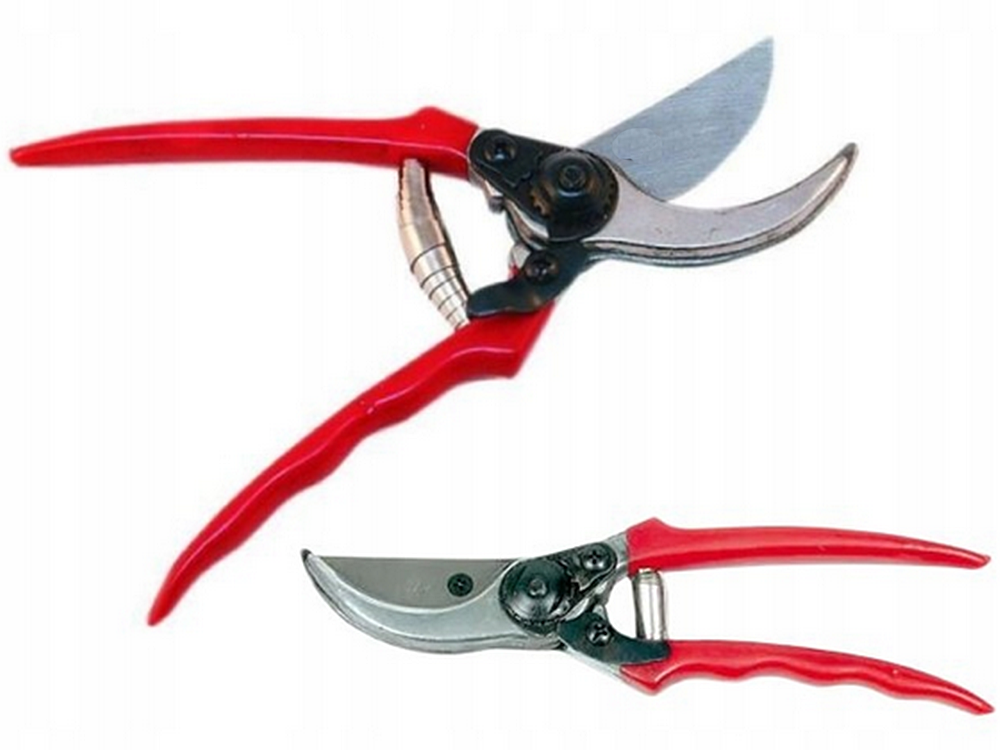 Hand Pruner Shrub Pruning Shears Garden Tool, Red