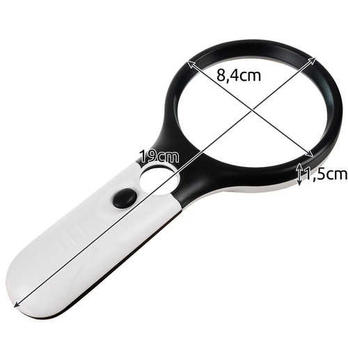 Izoxis 22670 LED-Illuminated Magnifying Glass (9)